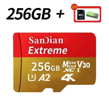 Class10 Original Memory Card TF Flash Card 256GB 512GB 1TB Large Capacity Sd Cards Mirco TF Cards for Pc/Camera/Phone/Drone