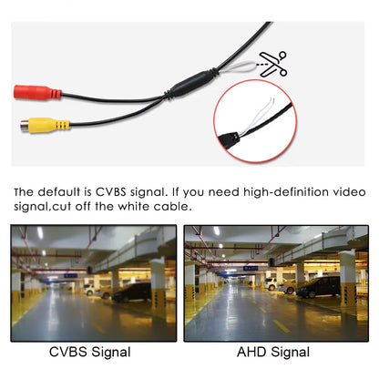 1080P AHD CAM Packing Assistance Night Vision Auto Parking Reverse Camera Adjustable Bracket Universal for  Car Accessories